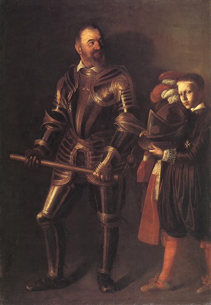 Caravaggio Portrait of Alof de Wignacourt